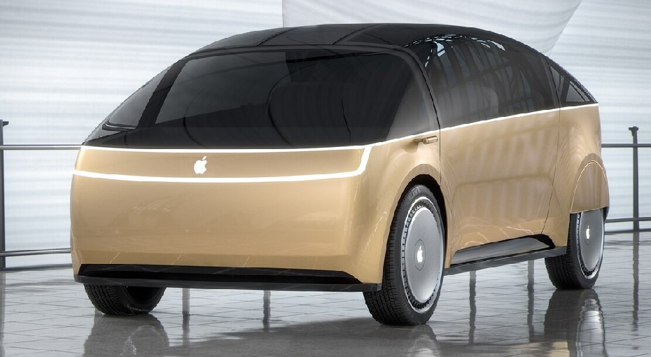 Így nézhetne ki az Apple autója egy kiszivárgott grafika szerint, ha megvalósul a projekt